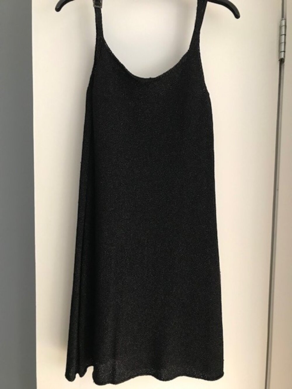 black cocktail dress